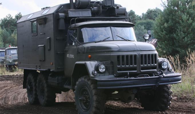 Militär Truck Trial in Mahlwinkel