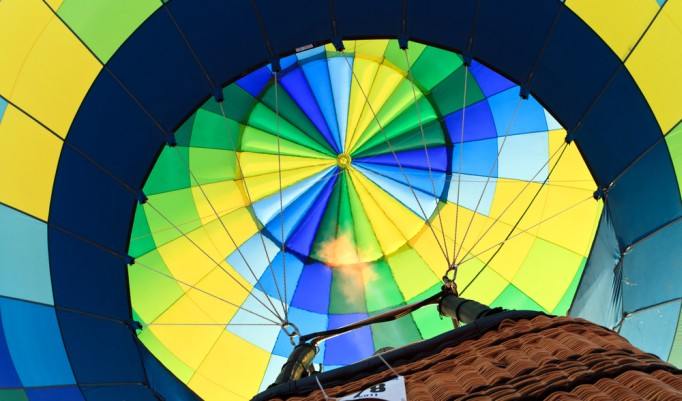Heißluftballonfahrt in Kulmbach