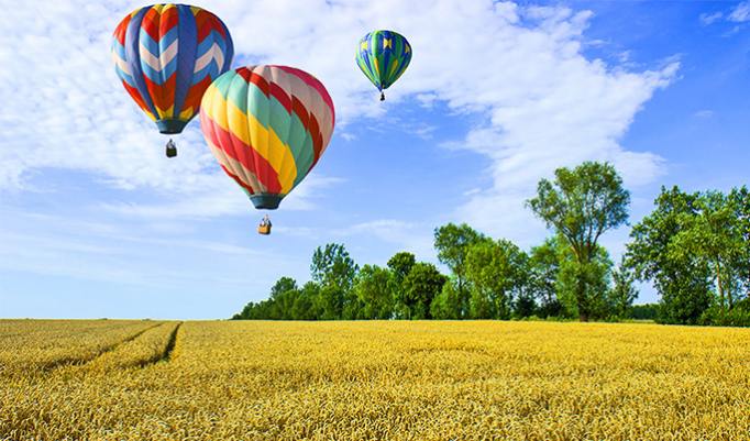 Heißluftballonfahrt für Zwei in Zittau