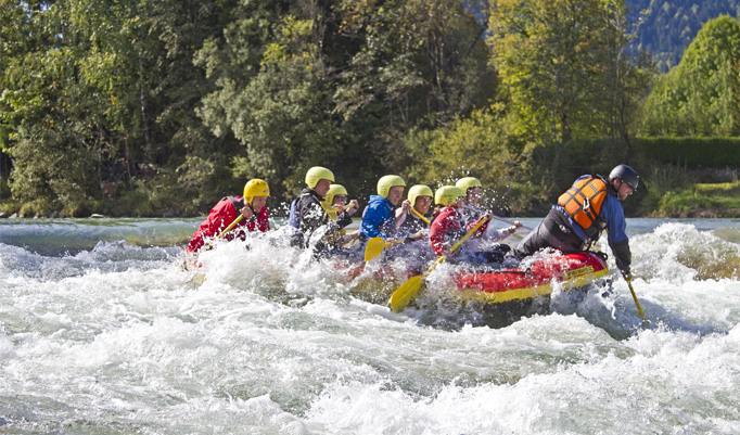 Watzmann Rafting Tour für Fortgeschrittene in Berchtesgaden