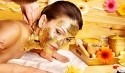 luxuriöse Gold Massage
