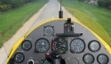 Armaturenbrett beim Gyrocopter selbst fliegen